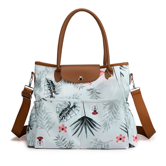 Bolso Tote Floral Jardín Tropical